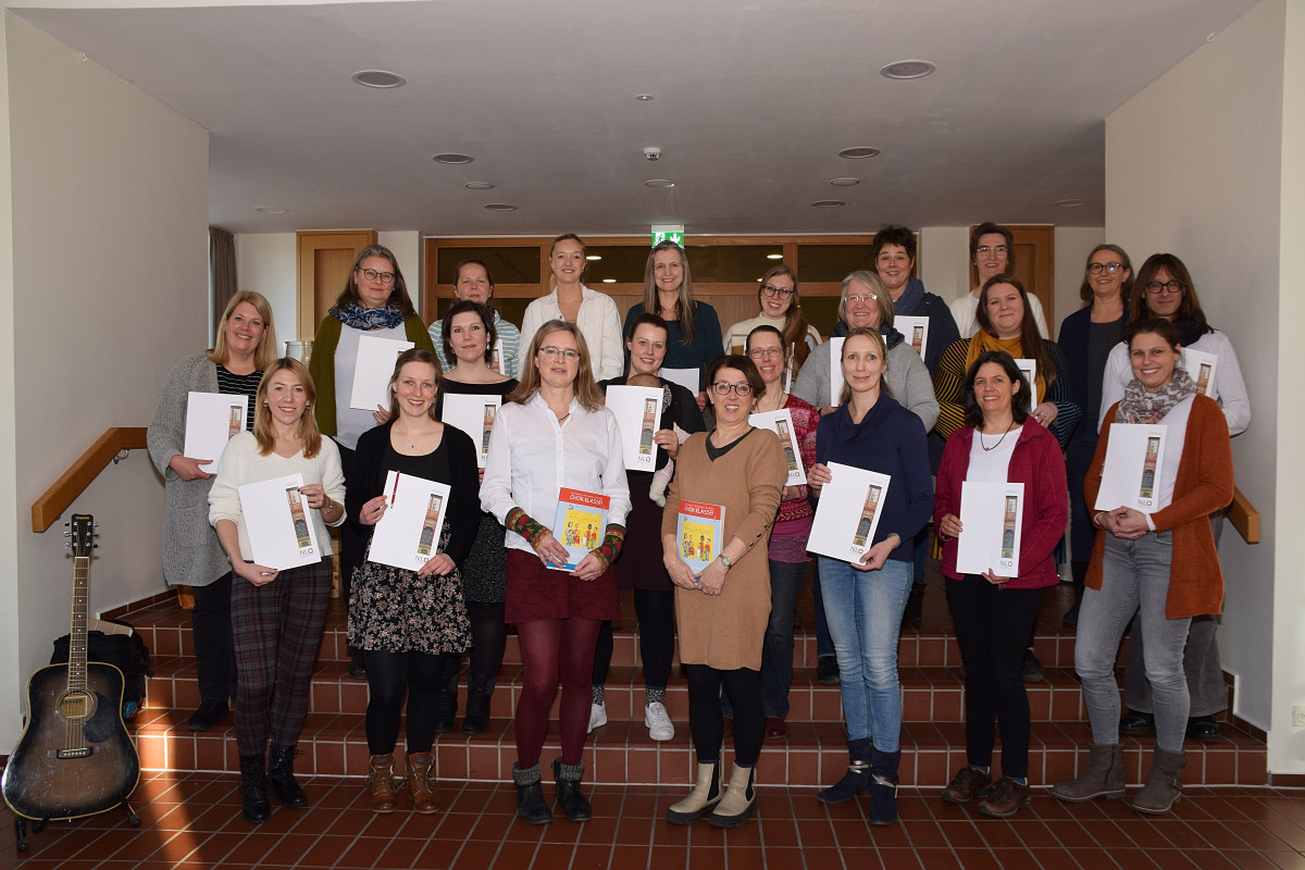 20 neue Chorklassenlehrer in Stapelfeld ausgebildet