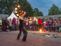 Sommerabend in den Stapelfelder Gärten