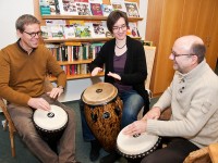 Trommeln und  Singen in Stapelfeld 