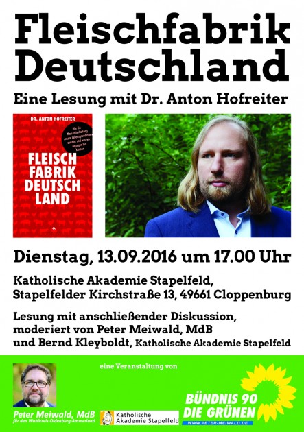  Tier und Mensch im Blickfeld: Podiumsdiskussion und Autorenlesung in Stapelfeld
