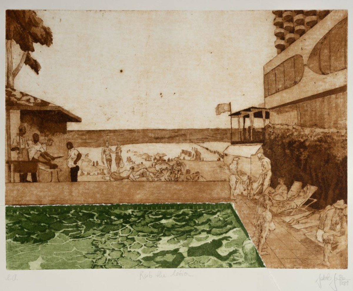 Ausstellungseröffnung „Diawirrwarr aktuell“ von dem Künstler Jakob Janßen