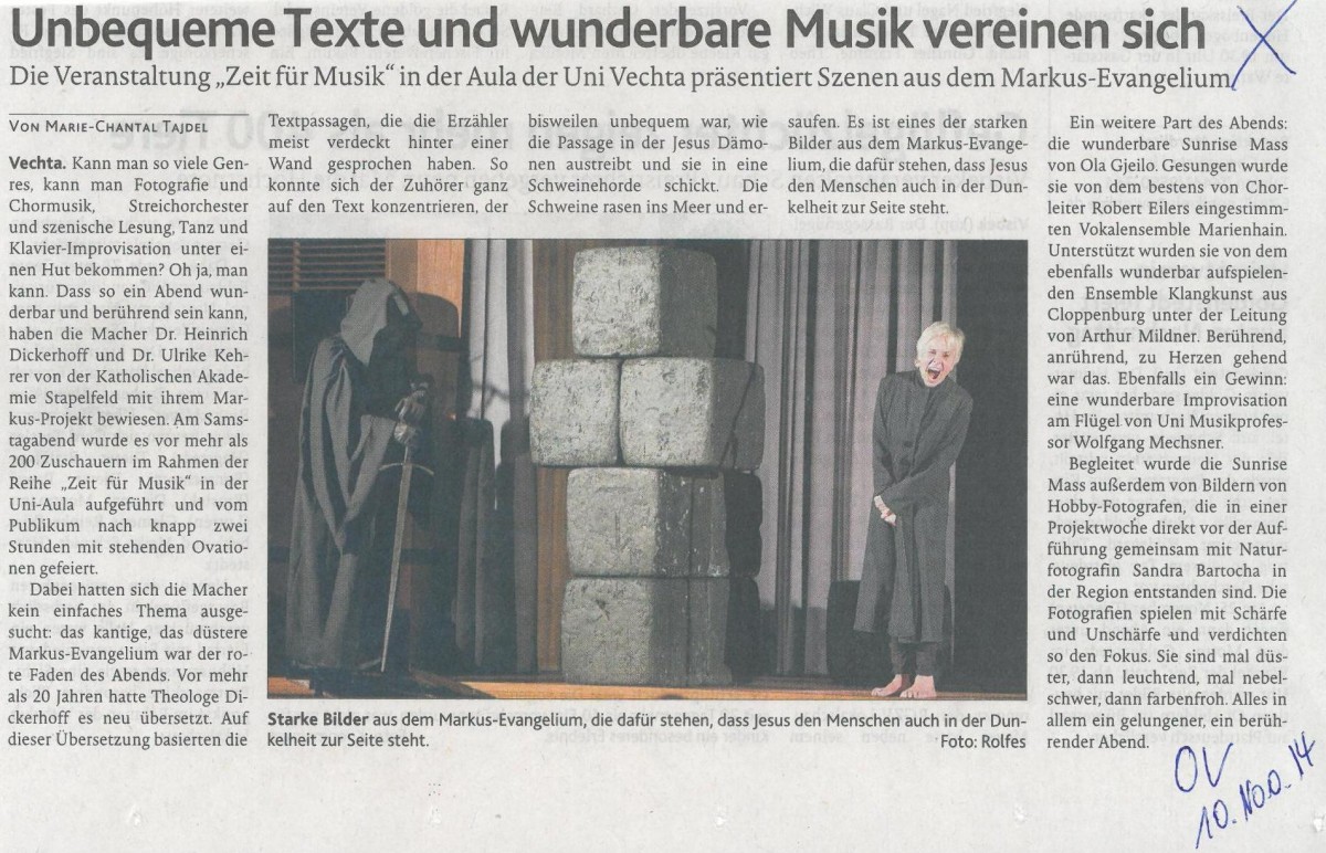 Beitrag 5: Stehende Ovationen