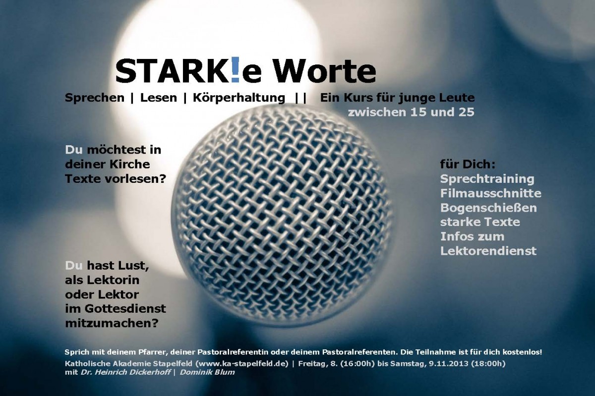 Stark!e Worte
