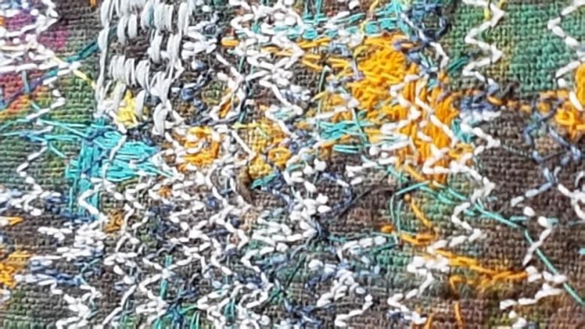 Textile Wandbilder: Kleine Serien erzählen Geschichten