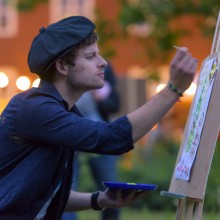 Stimmungsvolle Mittsommernacht mit französischem Flair 