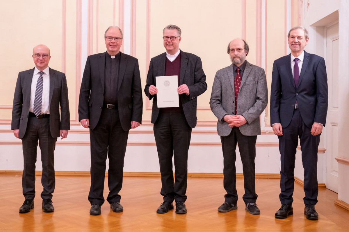 Dr. Marc Röbel hält Antrittsvorlesung in Trier