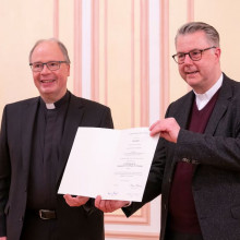 Dr. Marc Röbel hält Antrittsvorlesung in Trier