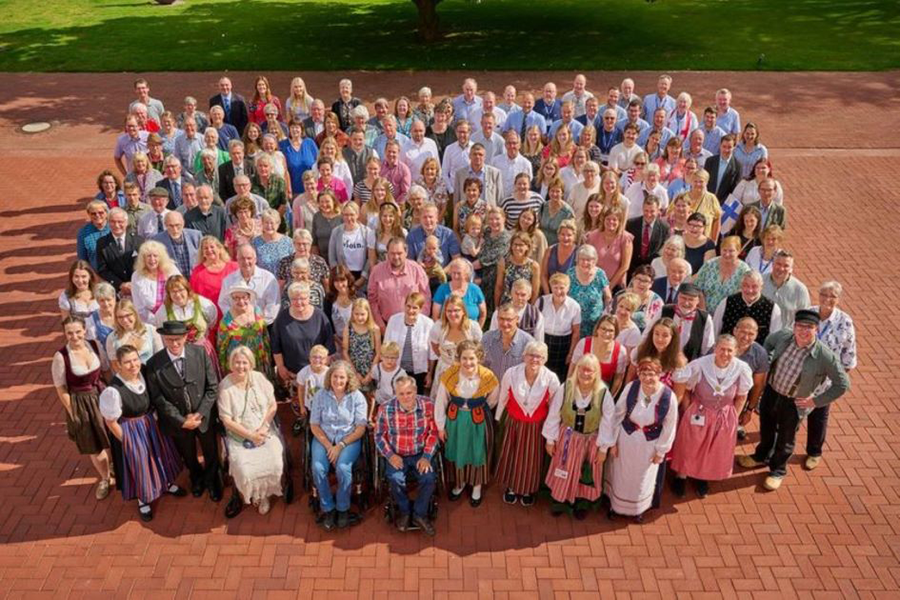 IFYE-Mitgliedertreffen vereint 14 Nationen in Stapelfeld