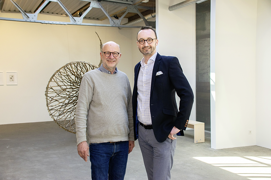 Dr. Martin Feltes übergibt den 1. Vorsitz an PD Dr. Alexander Linke ©Sigrid Lünnemann