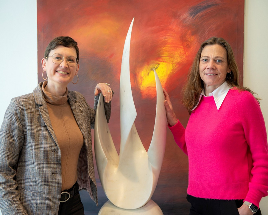 Ilona Röpke-Jansen und Dr. Martina Schumacher