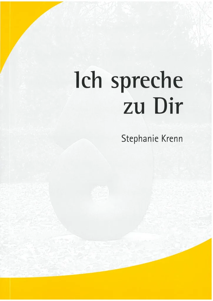 Cover des Werkes „Ich spreche zu Dir“